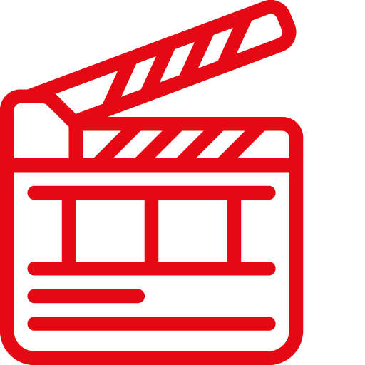 Video Editing and Cutting Icon